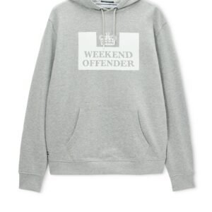 weekend offender grey hoodie