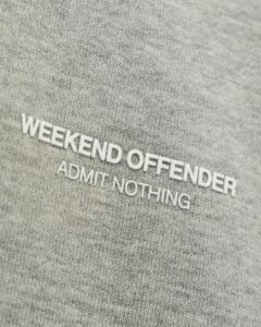 Weekend Offender Grey Sweatshirt